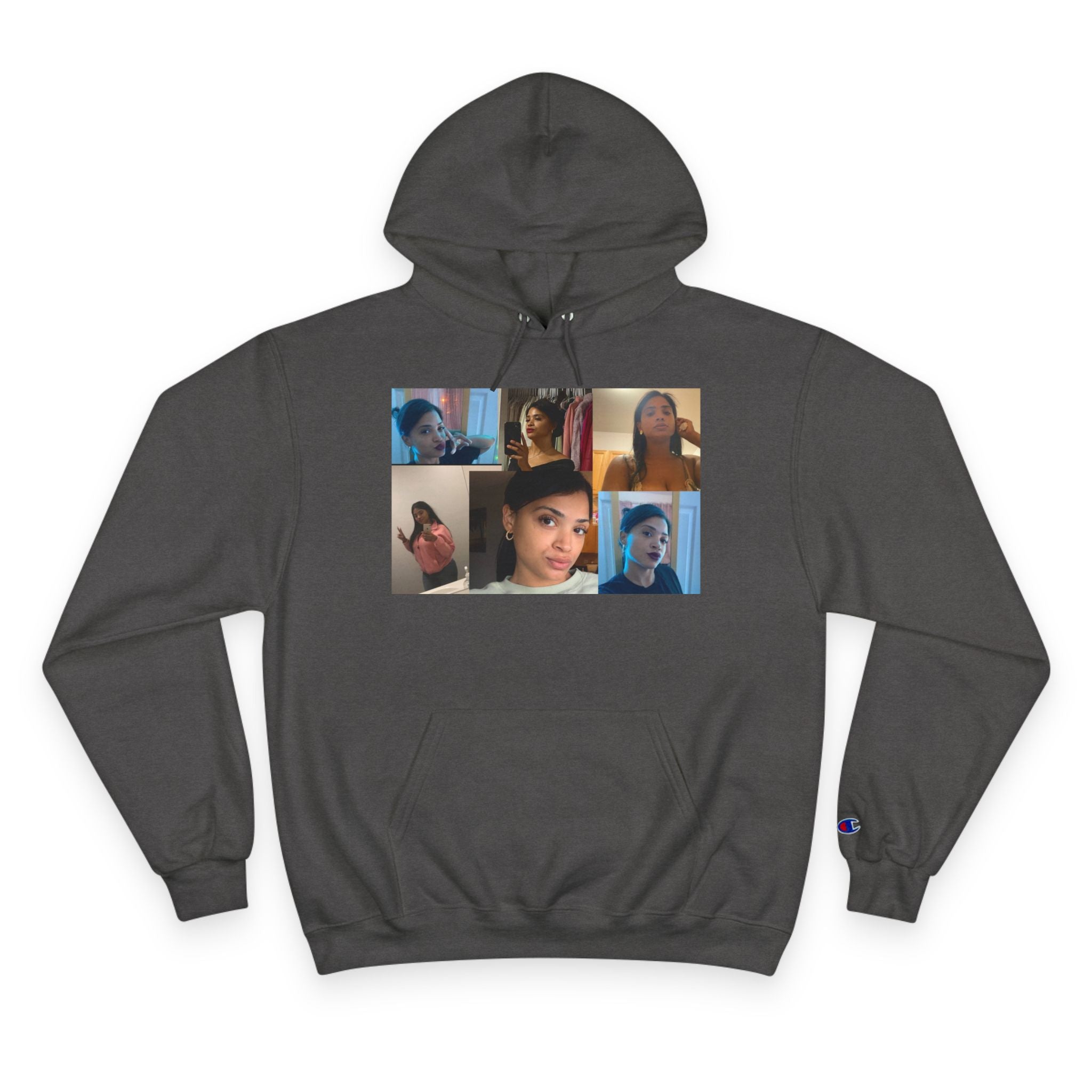 Amazing Carol Photo Collage Champion Hoodie