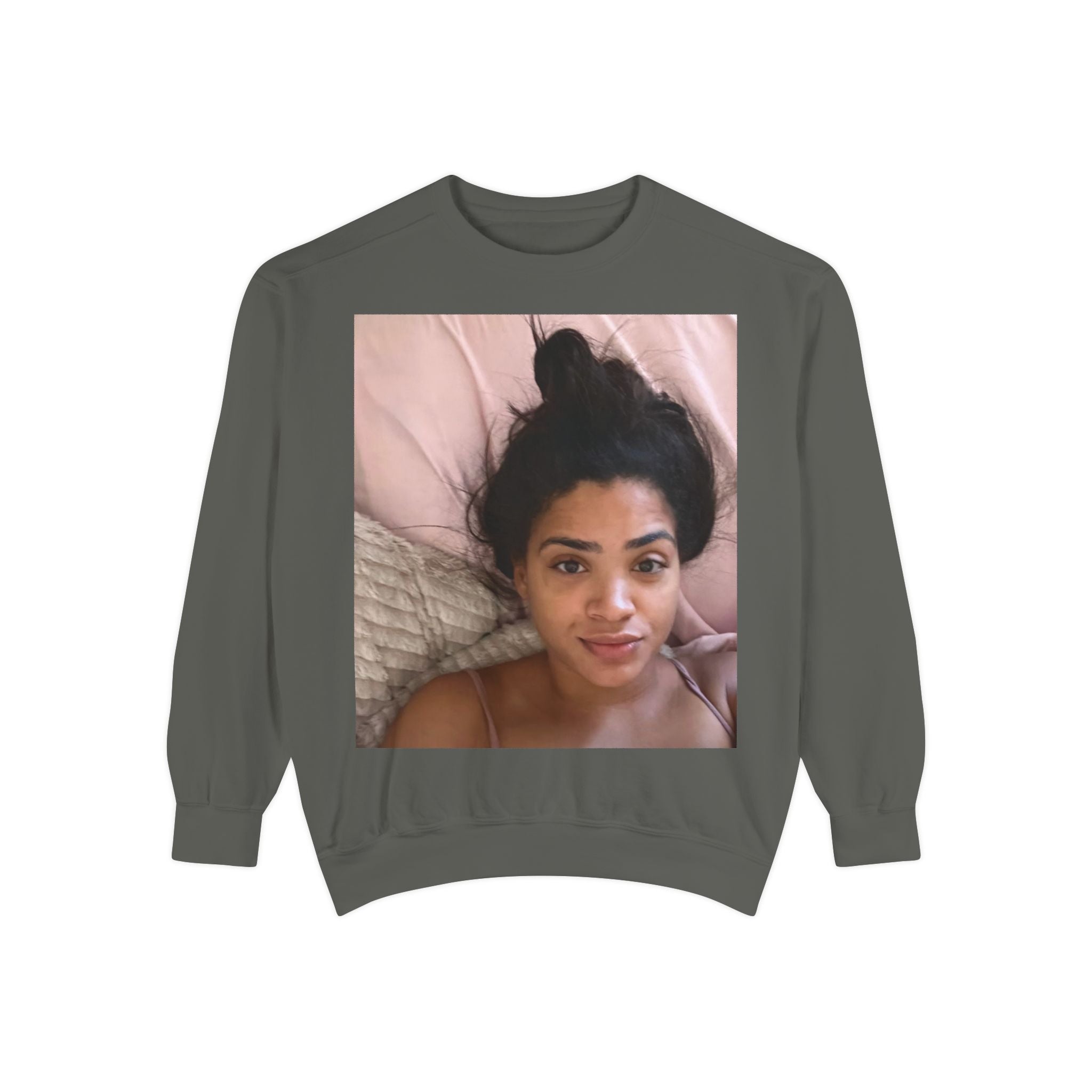 AC Morning Selfie Sweat Shirt  [Cotton/Polyester]