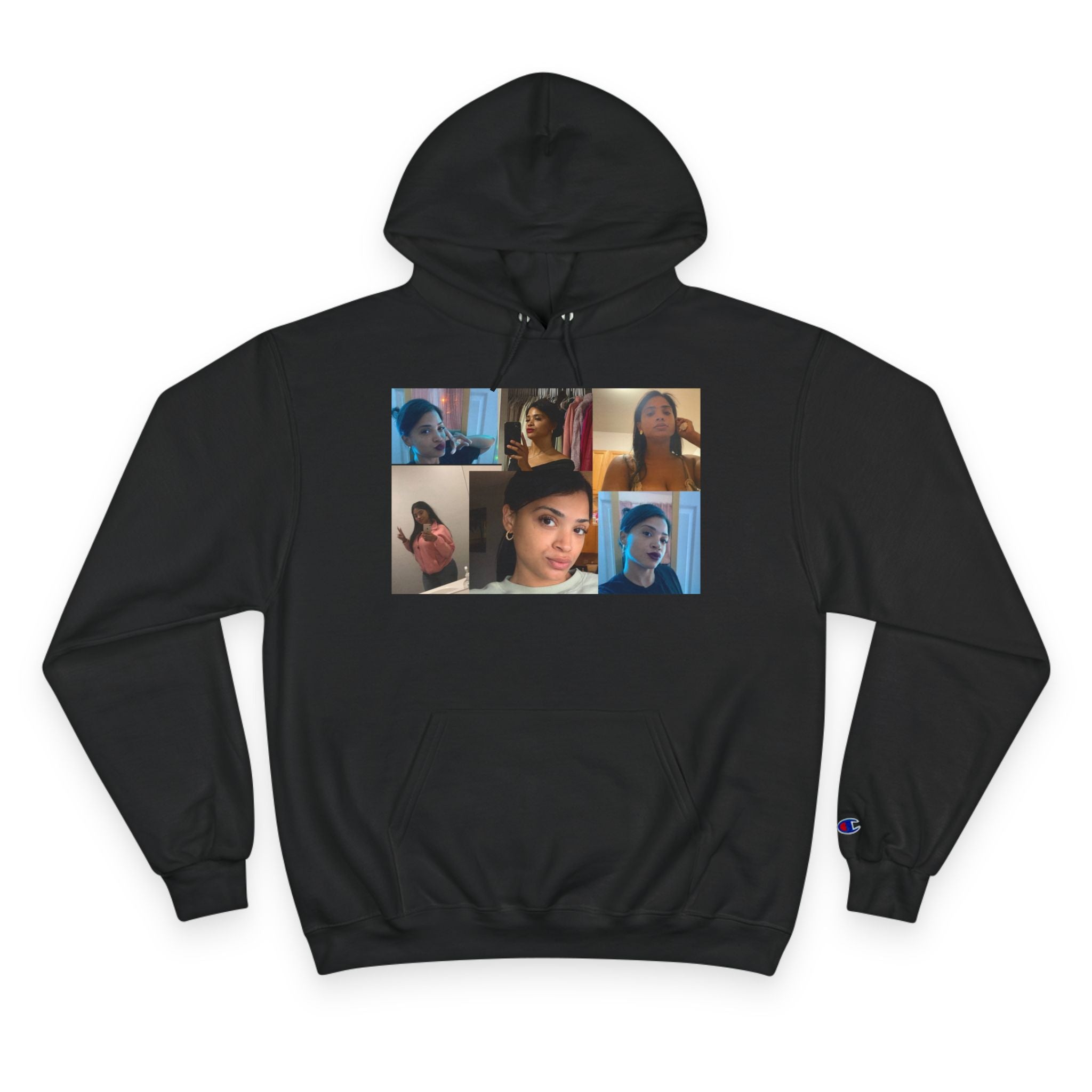 Amazing Carol Photo Collage Champion Hoodie