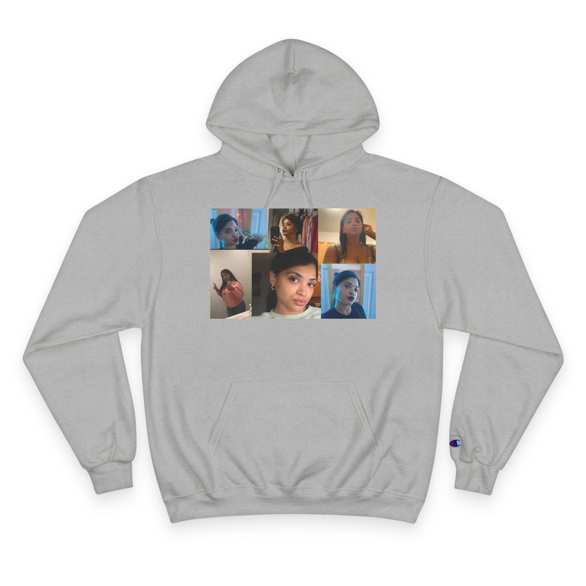 Amazing Carol Photo Collage Champion Hoodie