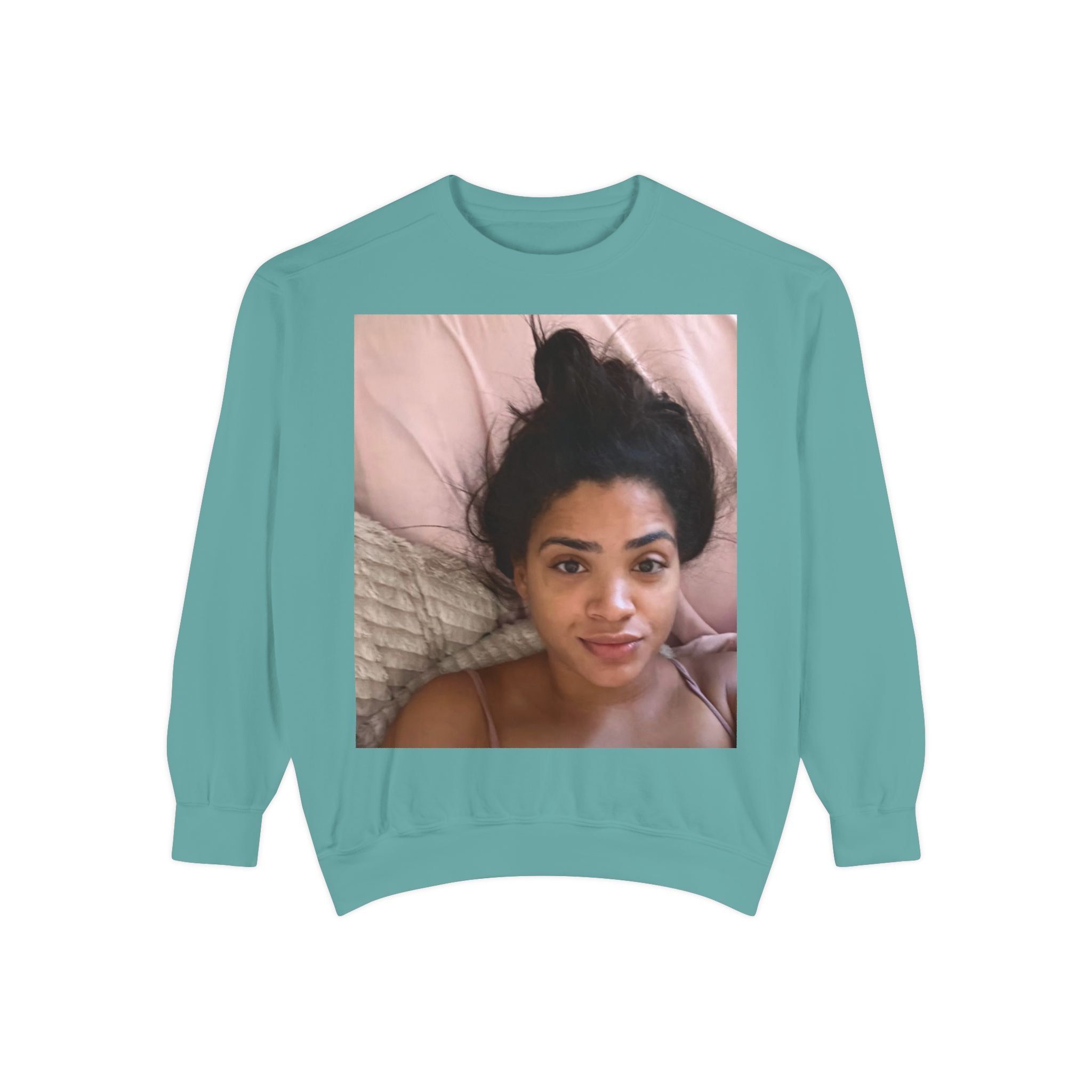AC Morning Selfie Sweat Shirt  [Cotton/Polyester]