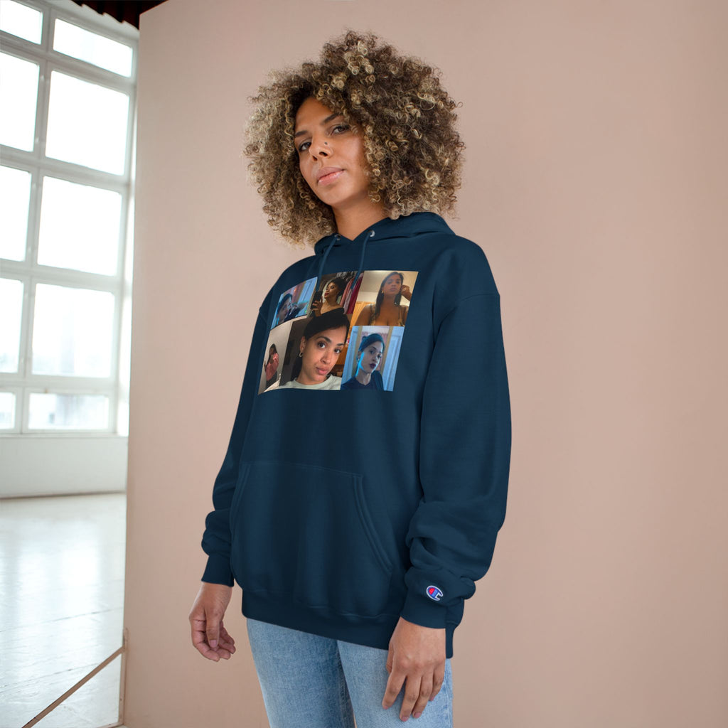 Amazing Carol Photo Collage Champion Hoodie