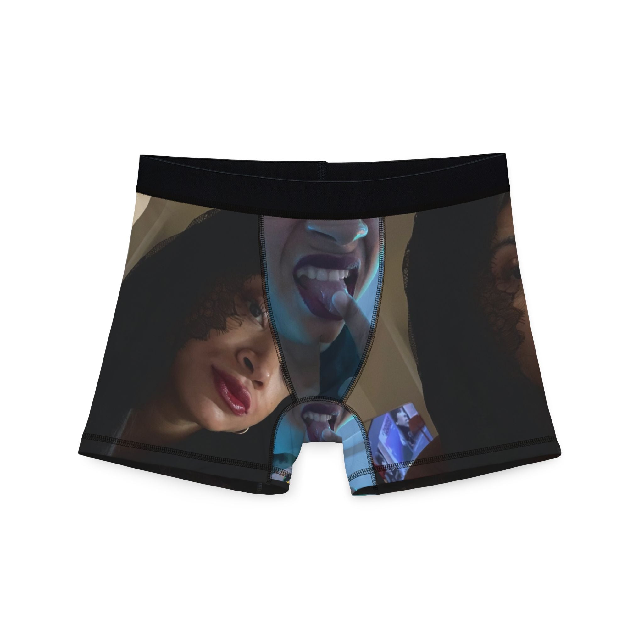 Dark Carol Polyester Mens Boxers