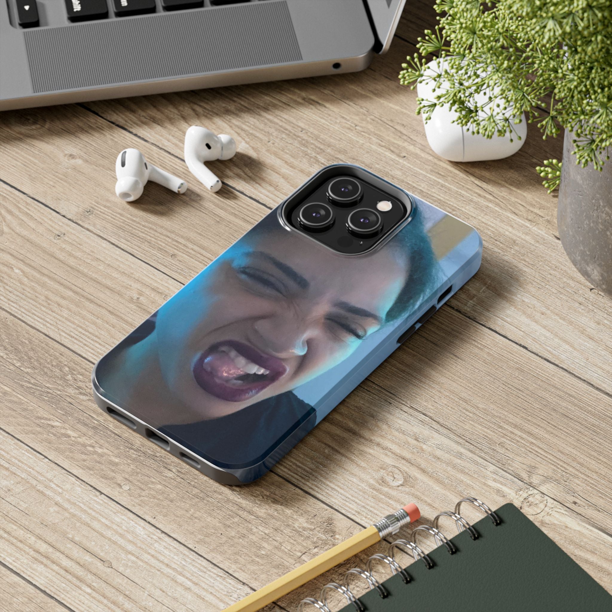 AC The Trapper Twisty Toungue Out Phone Case
