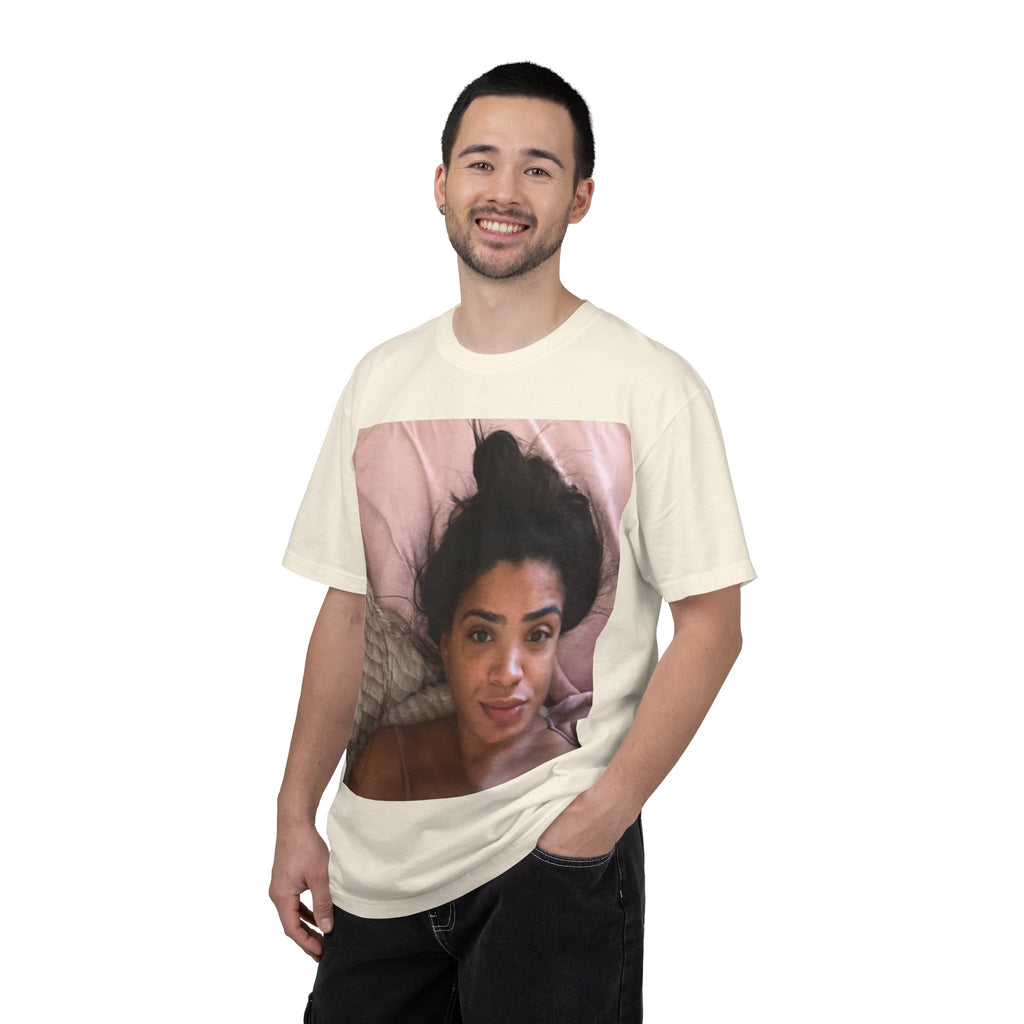 AC Morning Selfie Basic T-Shirt [100% Cotton]