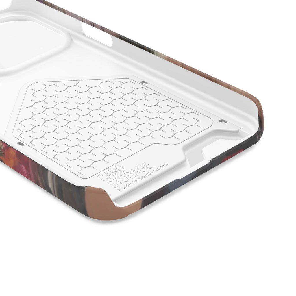 Amazing Carol Birthday Selfie Phone Case with Card Holder