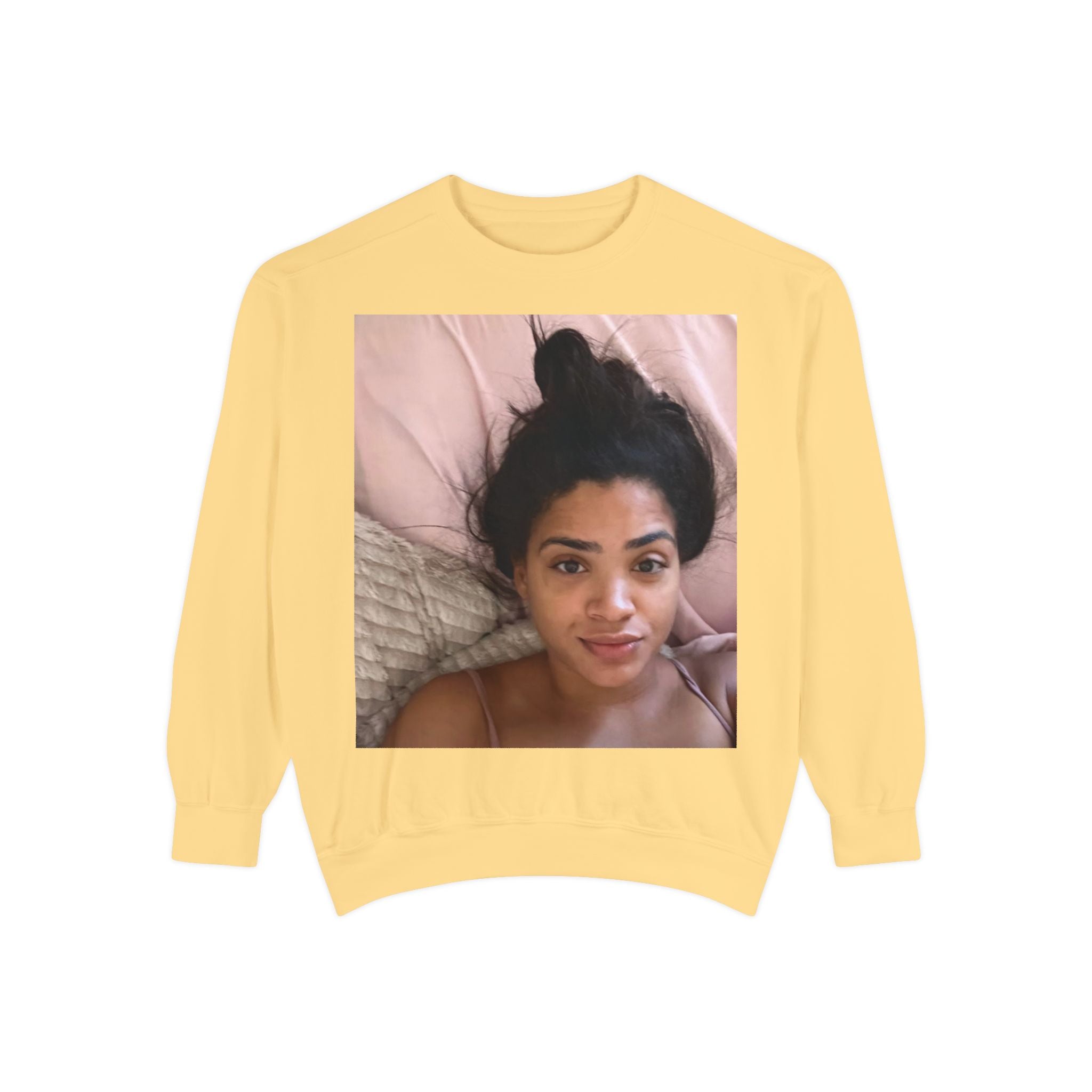 AC Morning Selfie Sweat Shirt  [Cotton/Polyester]