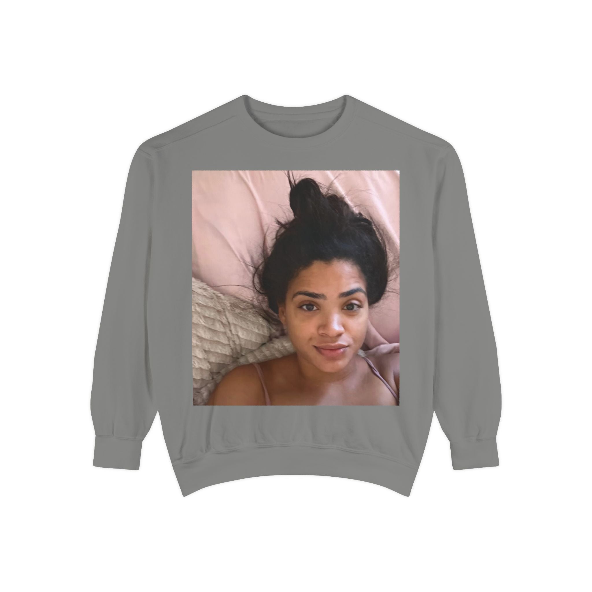 AC Morning Selfie Sweat Shirt  [Cotton/Polyester]