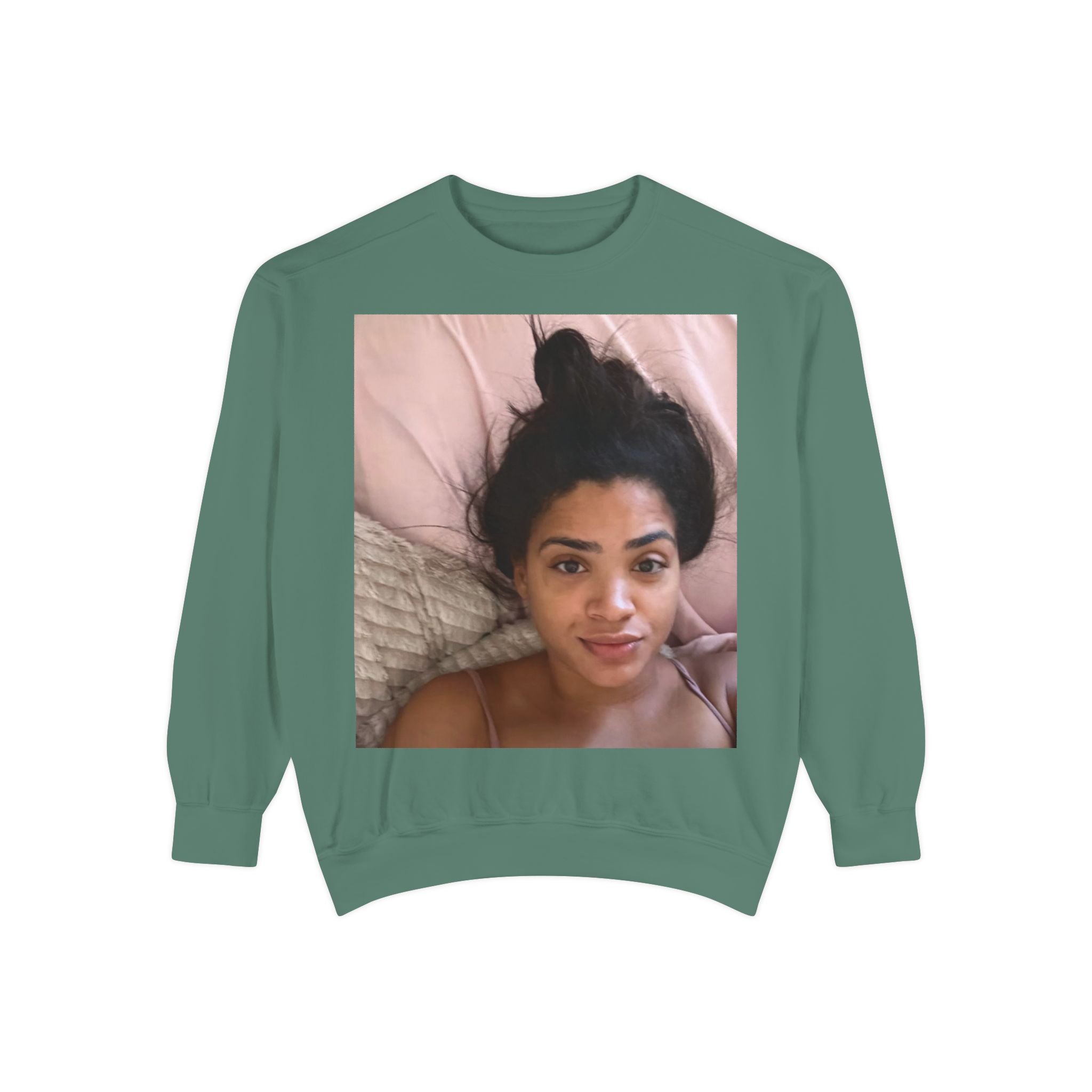 AC Morning Selfie Sweat Shirt  [Cotton/Polyester]