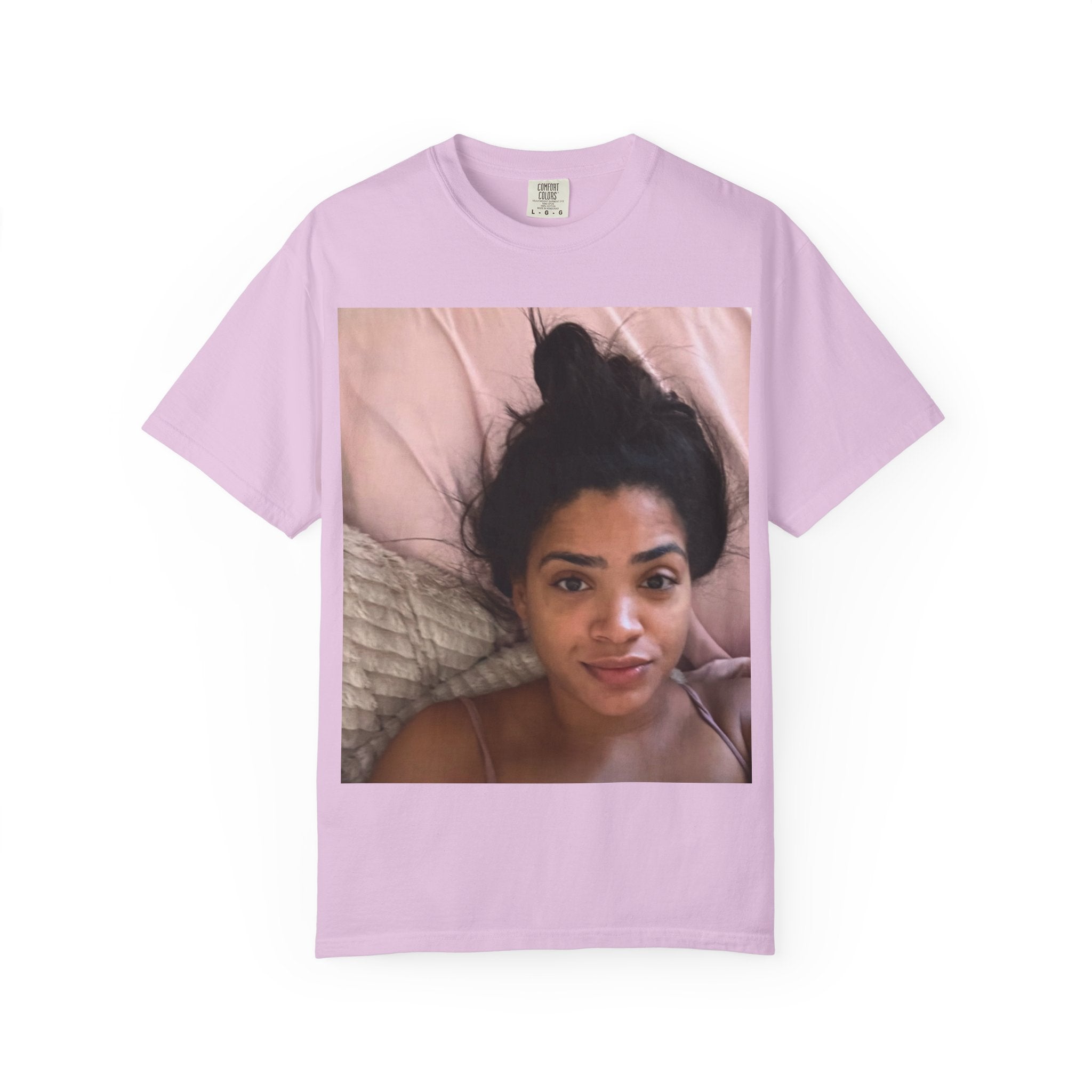AC Morning Selfie Basic T-Shirt [100% Cotton]