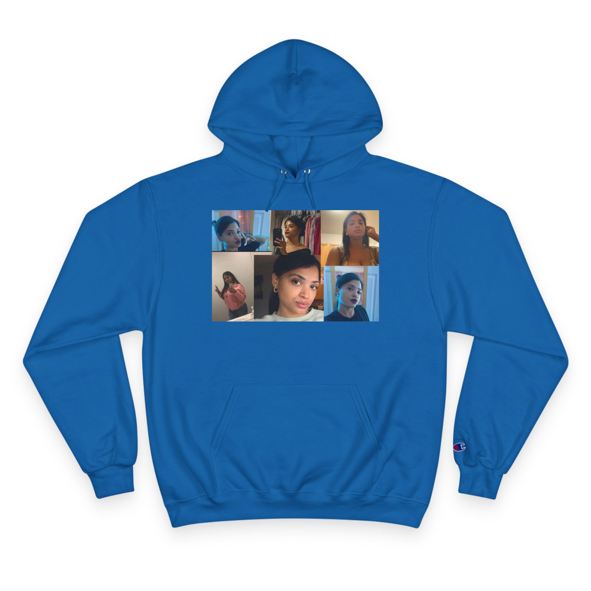 Amazing Carol Photo Collage Champion Hoodie