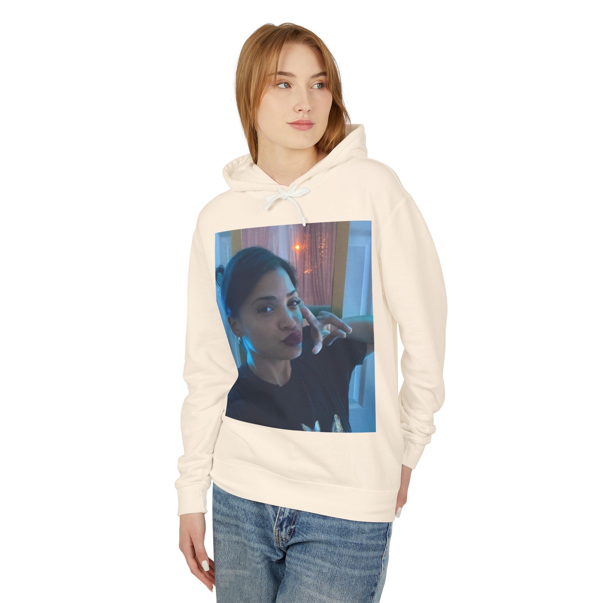 Unisex Lightweight Hooded Sweatshirt