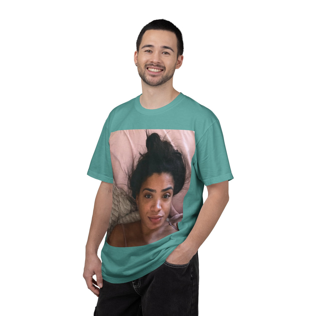 AC Morning Selfie Basic T-Shirt [100% Cotton]