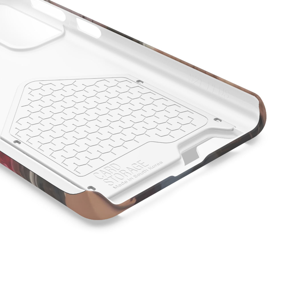 Amazing Carol Birthday Selfie Phone Case with Card Holder