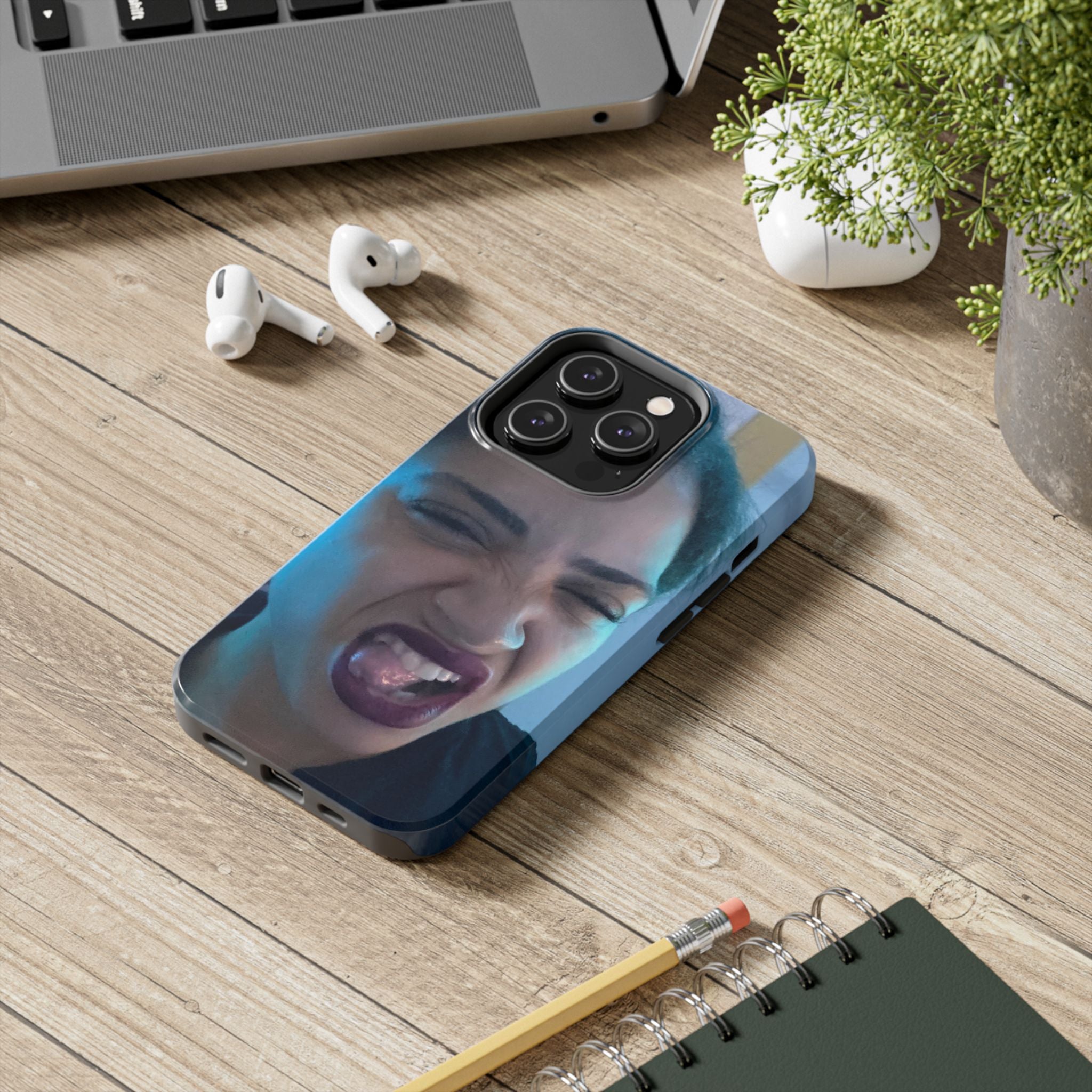 AC The Trapper Twisty Toungue Out Phone Case