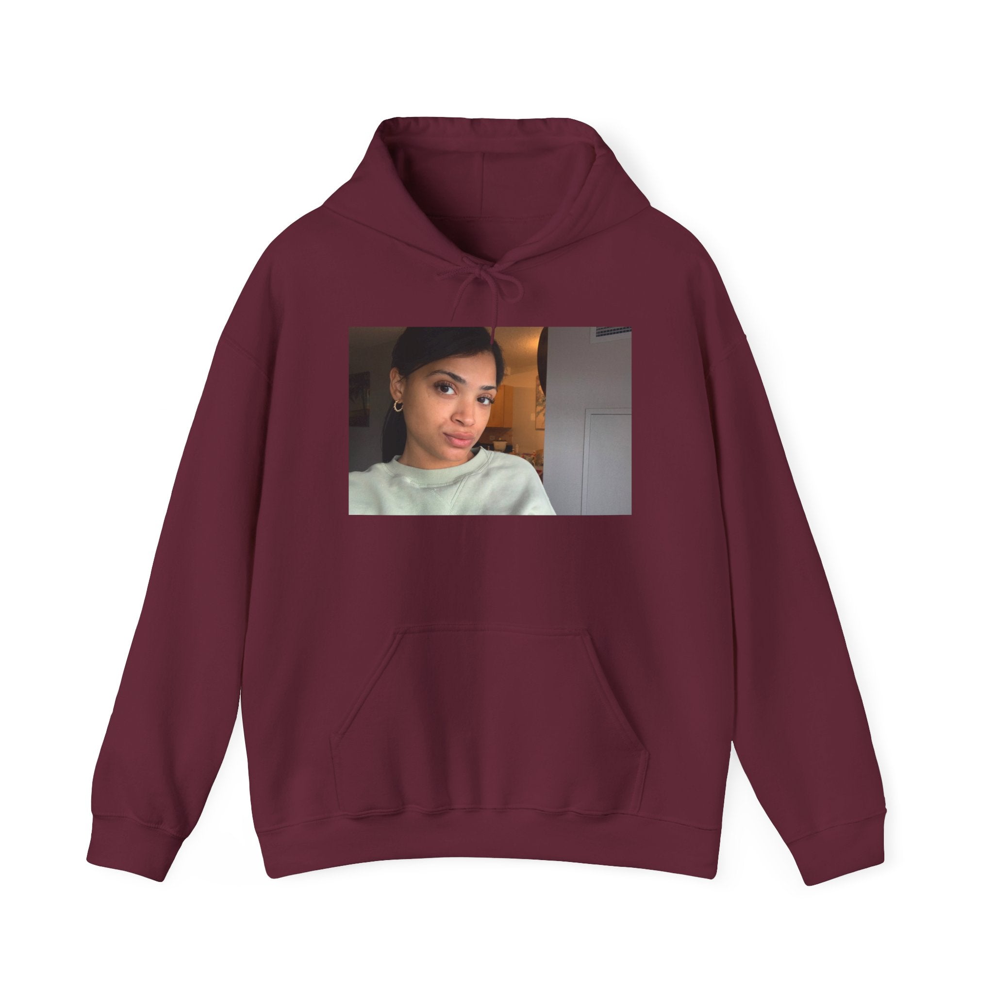 Cute Carol Selfie Mid-Weight Hoodie [Cotton/Polyester]