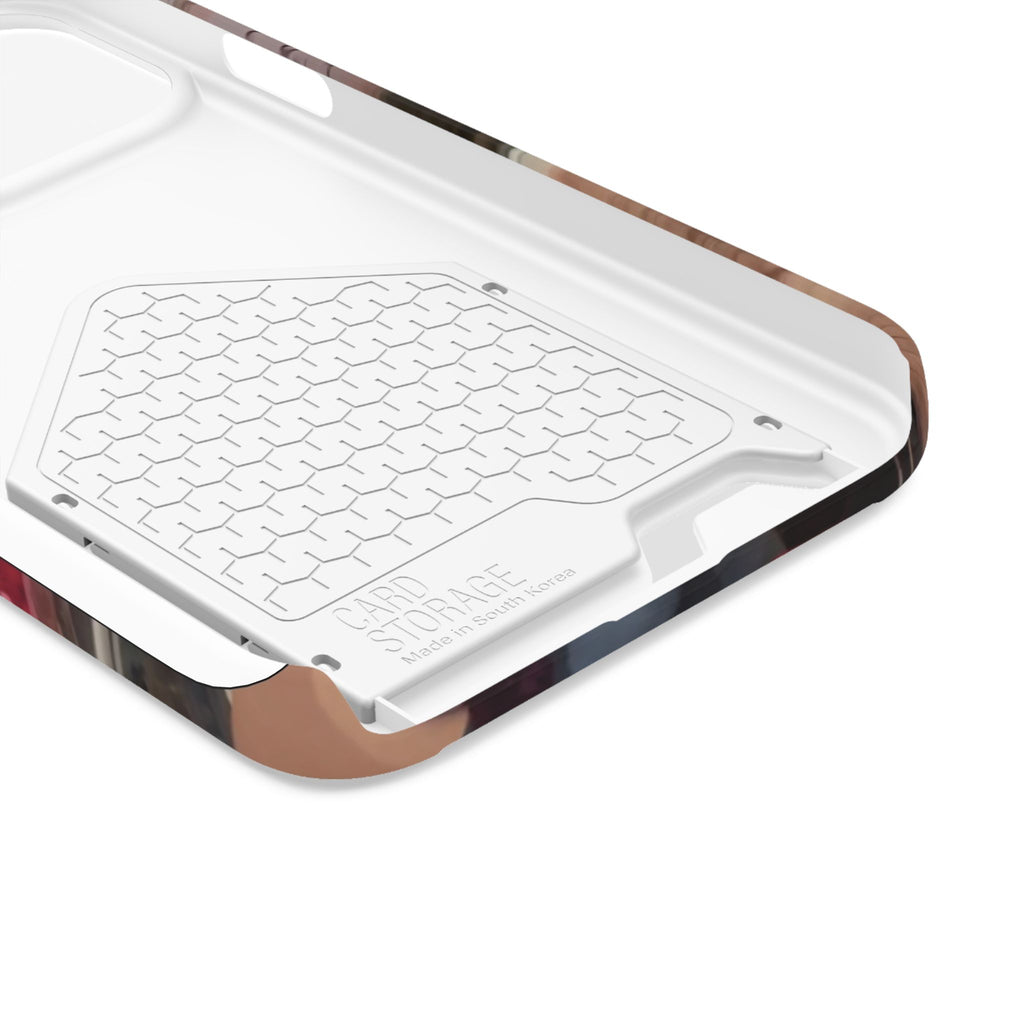 Amazing Carol Birthday Selfie Phone Case with Card Holder