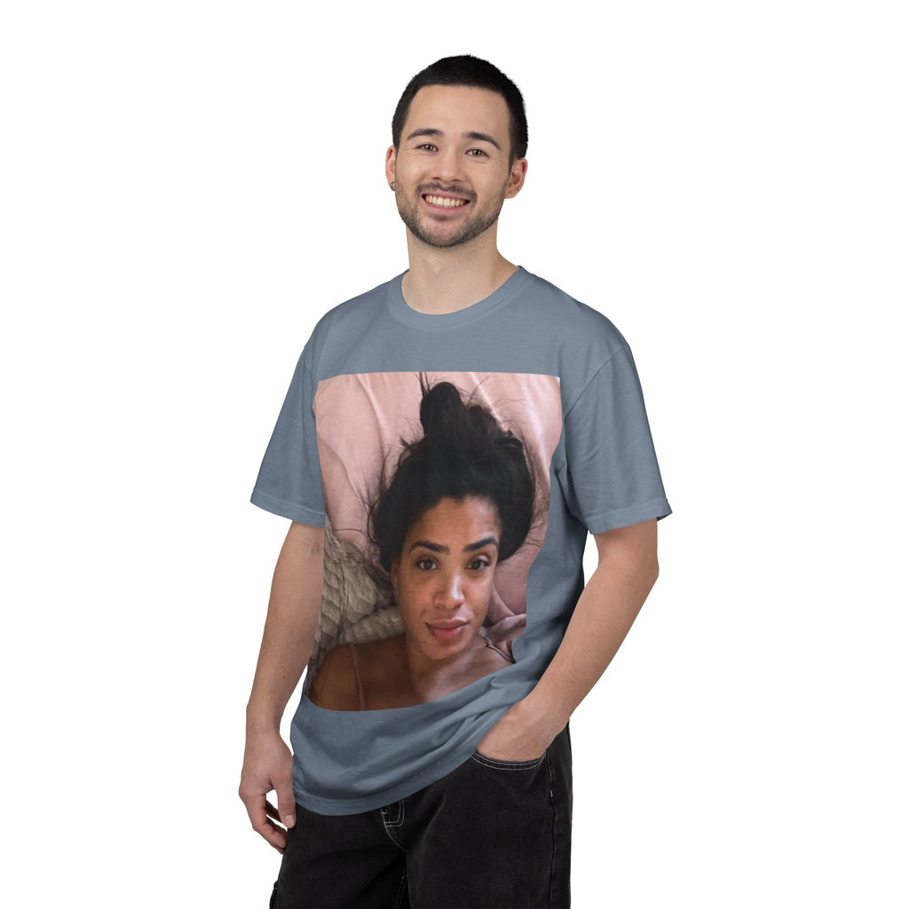 AC Morning Selfie Basic T-Shirt [100% Cotton]