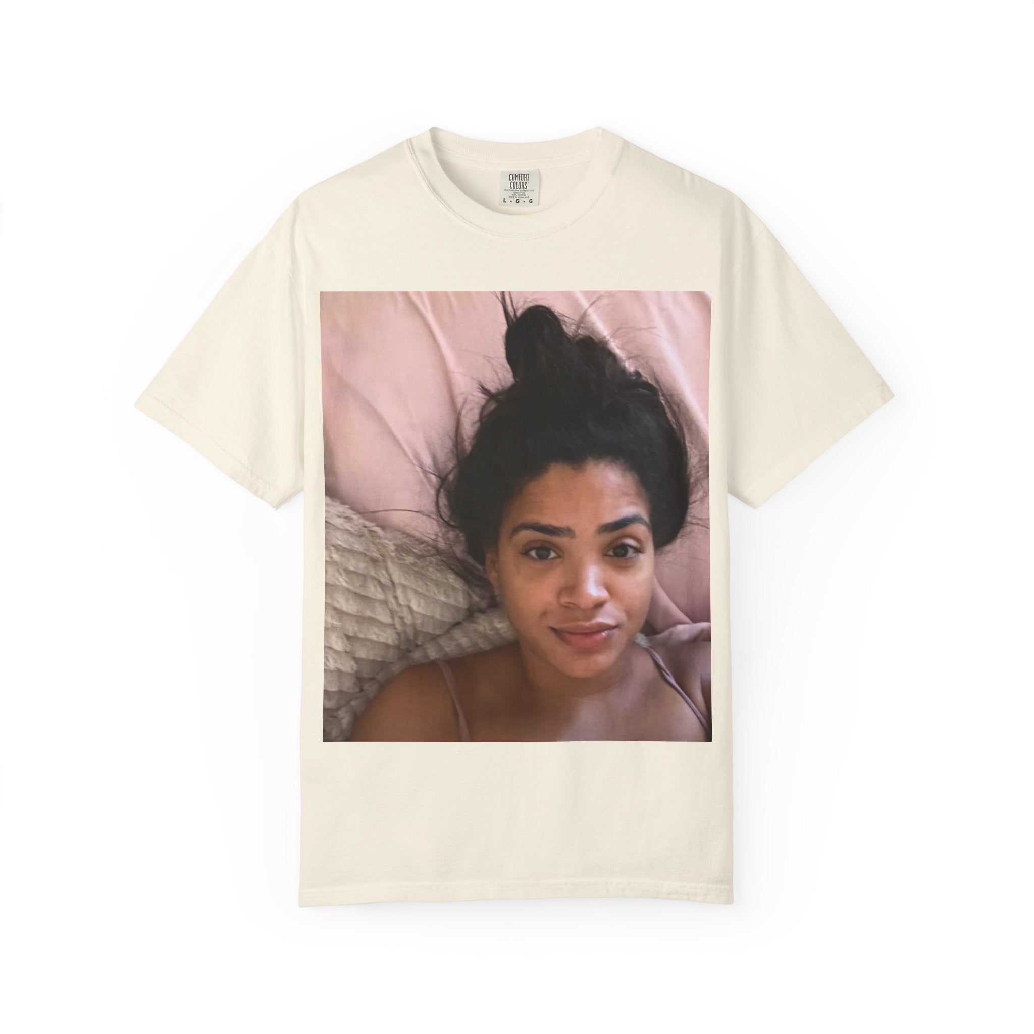 AC Morning Selfie Basic T-Shirt [100% Cotton]