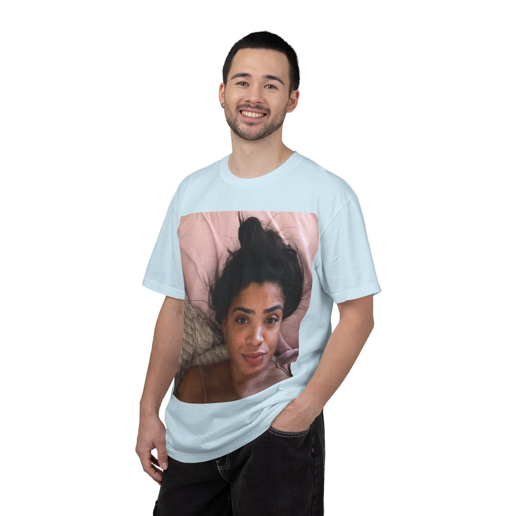 AC Morning Selfie Basic T-Shirt [100% Cotton]