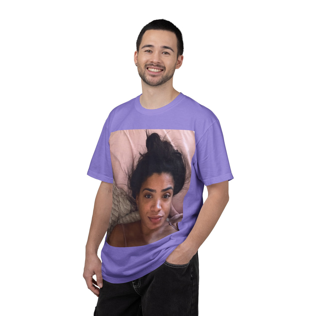 AC Morning Selfie Basic T-Shirt [100% Cotton]