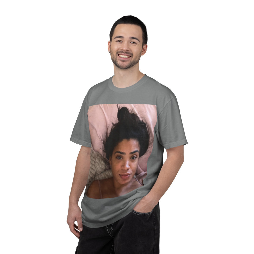 AC Morning Selfie Basic T-Shirt [100% Cotton]