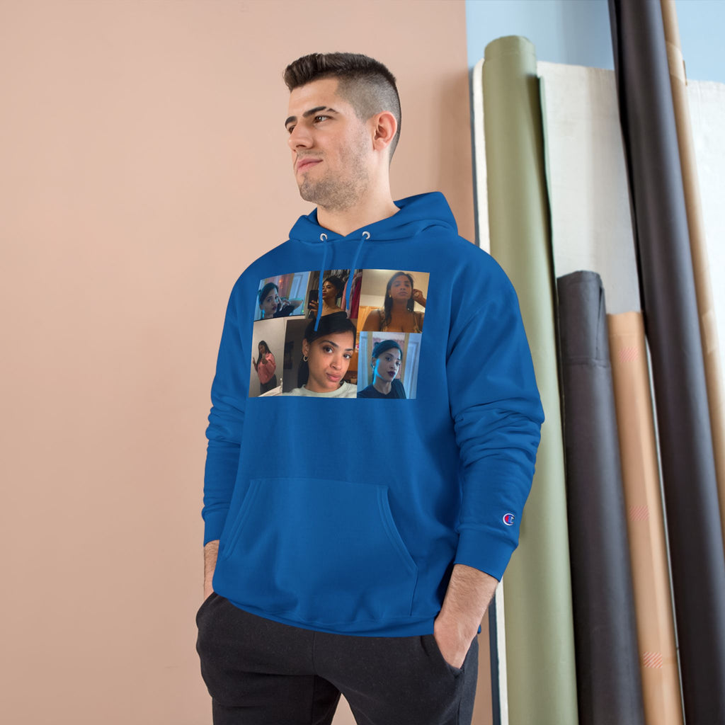 Amazing Carol Photo Collage Champion Hoodie