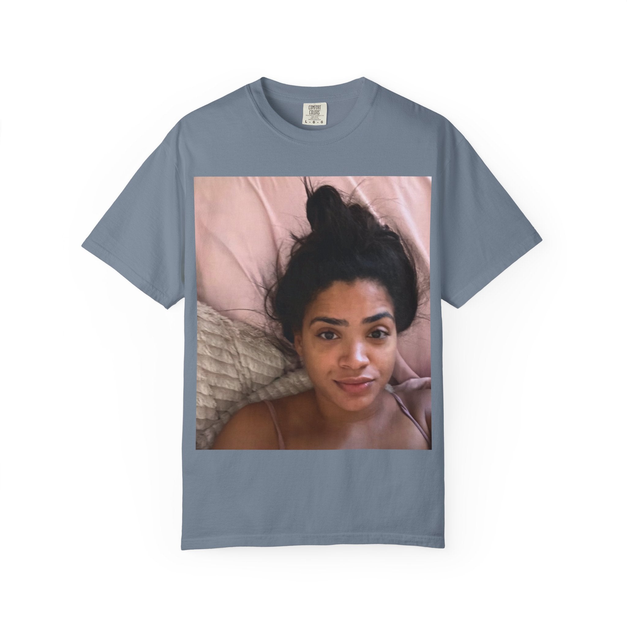 AC Morning Selfie Basic T-Shirt [100% Cotton]