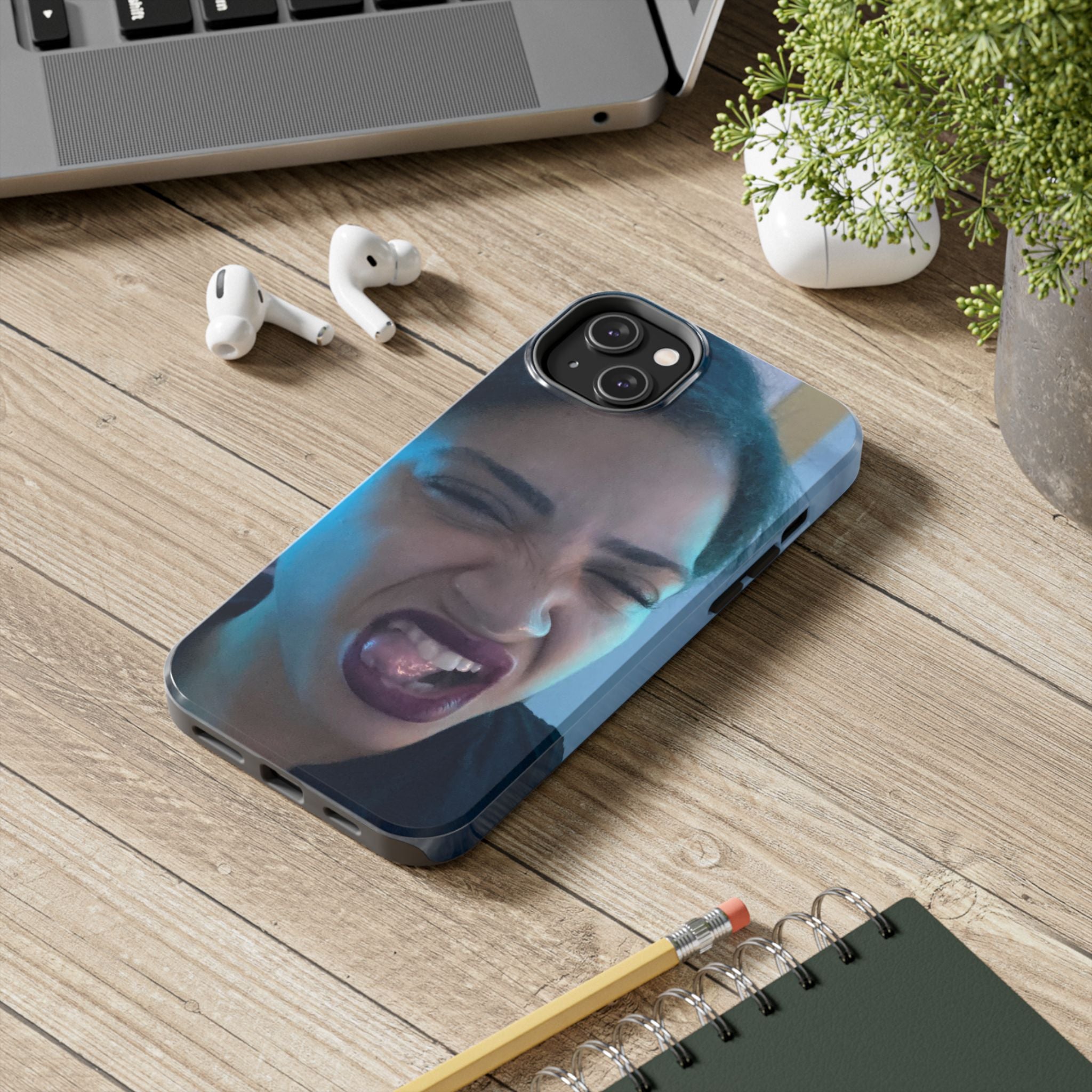 AC The Trapper Twisty Toungue Out Phone Case