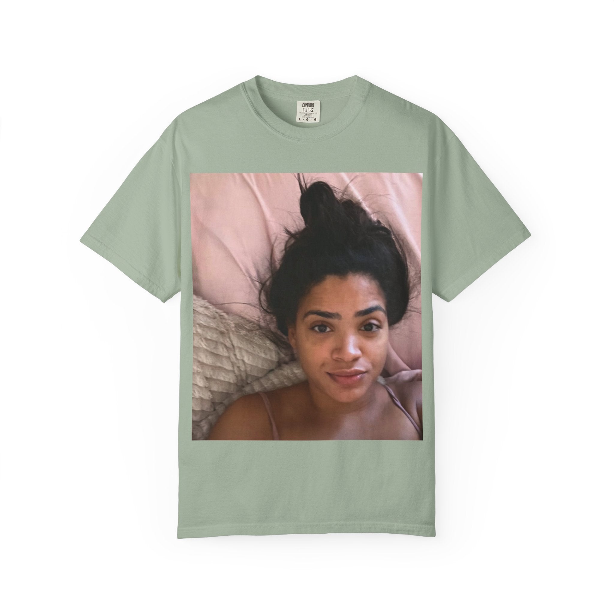 AC Morning Selfie Basic T-Shirt [100% Cotton]